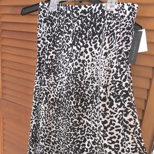 ASOS leopard print Skirt NWT